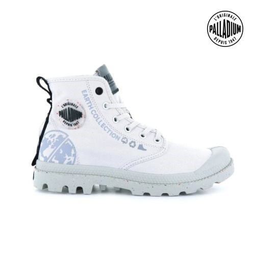 Bottes Palladium Pampa Organic Metro Femme Blanche | FR OHM328C